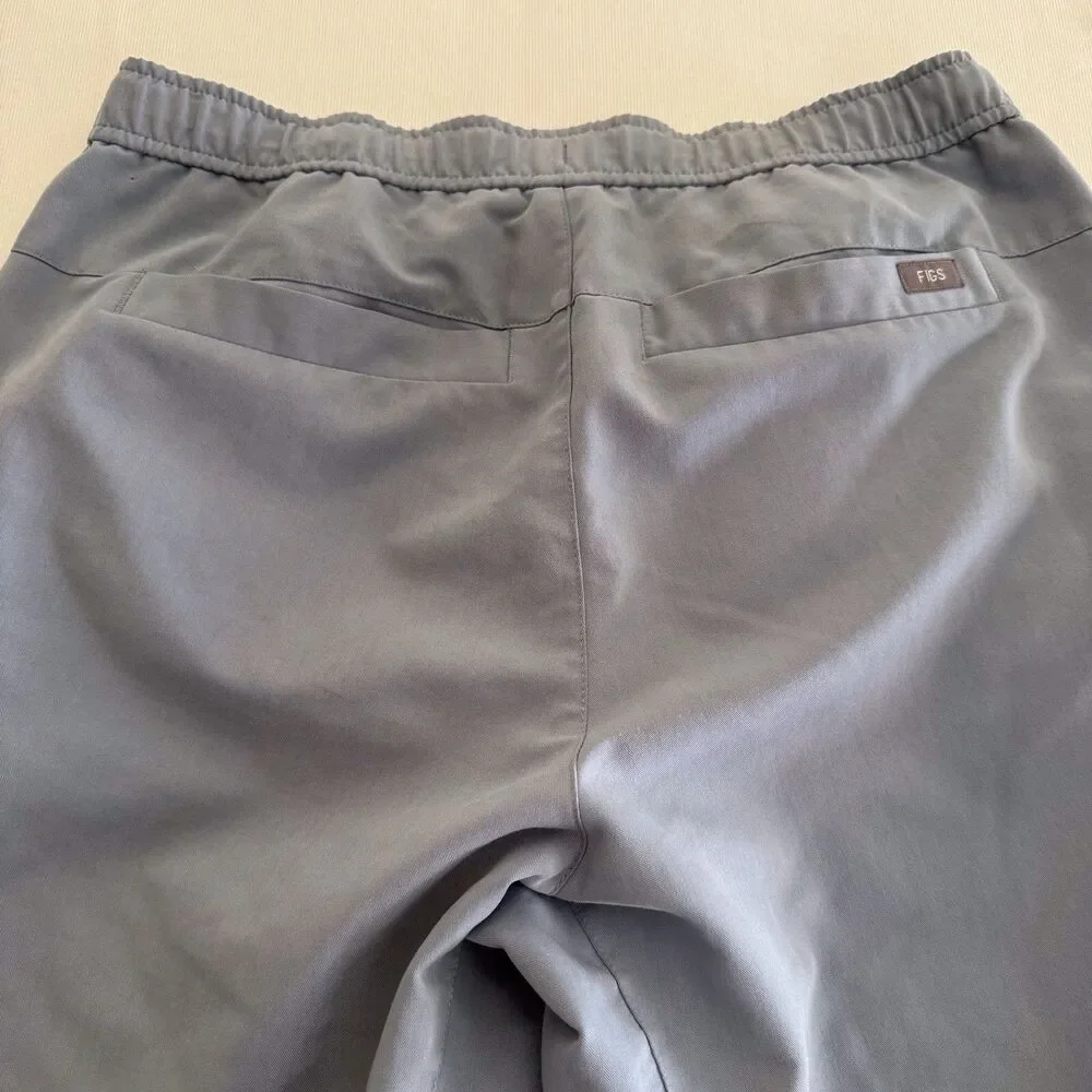 FIGS Small Light Grayish Blue Tansen Men's Jogger Scrub Pants Soft And Comfy‎
